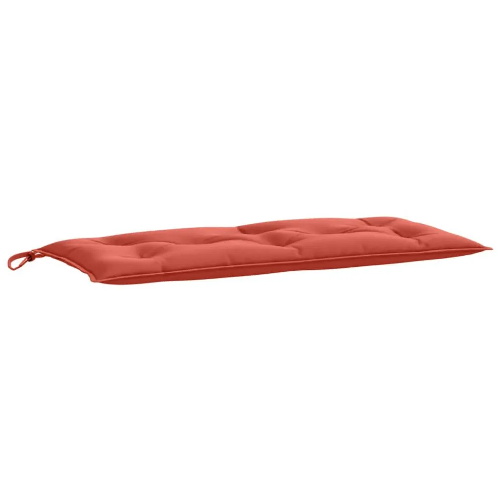 Almofadão banco jardim 100x50x7cm mesclado vermelho