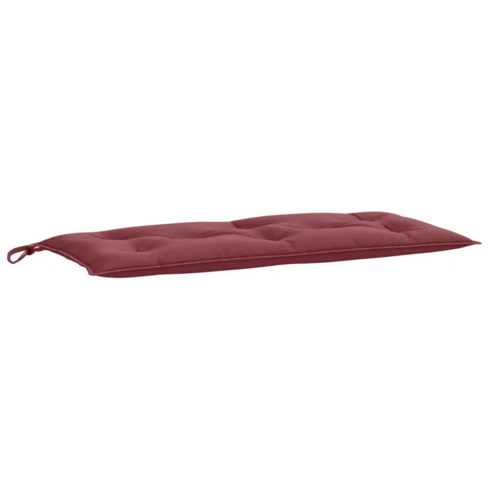 Almofadão banco jardim 100x50x7cm mesclado vermelho tinto