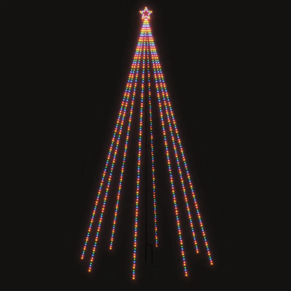 Choinka LED do wewnątrz i na zewnątrz 800 diod LED Kolorowa 5 m