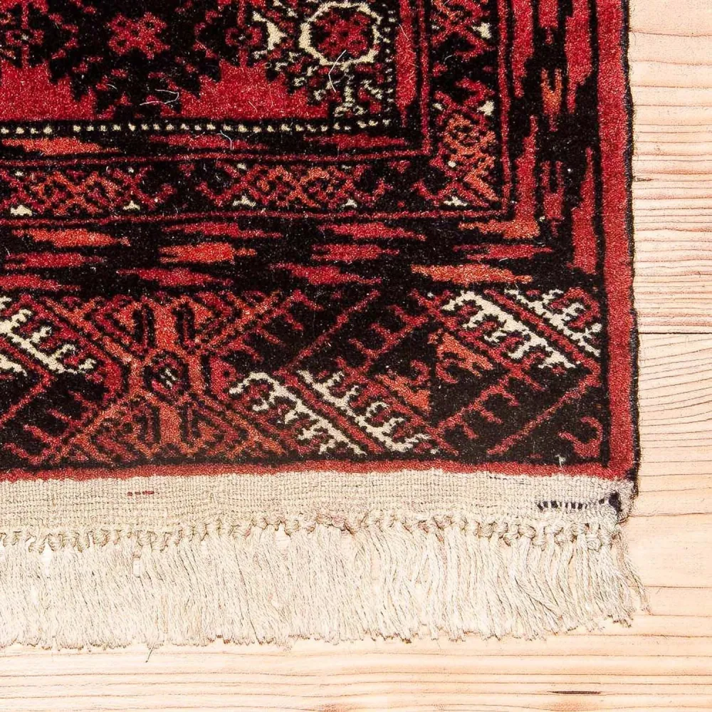 Afgański dywan - Bukhara - 164 x 120 cm - czerwony
