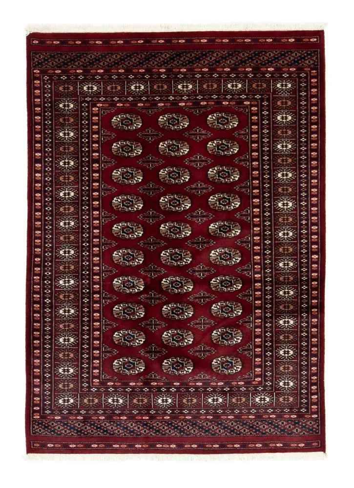 Afgański dywan - Bukhara - 177 x 125 cm - czerwony
