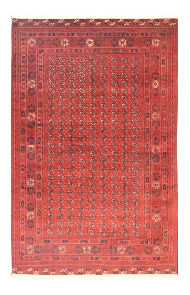 Afgański dywan - Bukhara - 295 x 192 cm - ciemnobrązowy