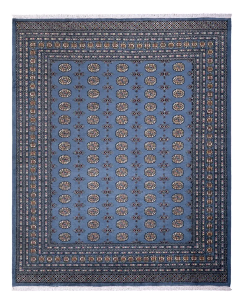 Afgański dywan - Bukhara - 297 x 250 cm - niebieski