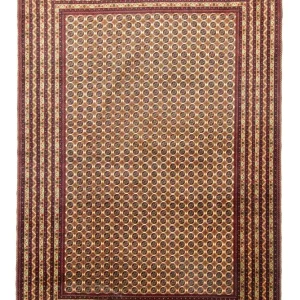 Afgański dywan - Bukhara - 300 x 202 cm - czerwony