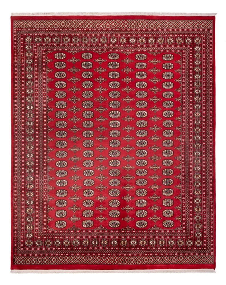 Afgański dywan - Bukhara - 312 x 244 cm - czerwony