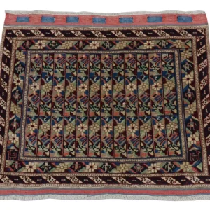 Afgański dywan - Bukhara - 75 x 56 cm - niebieski