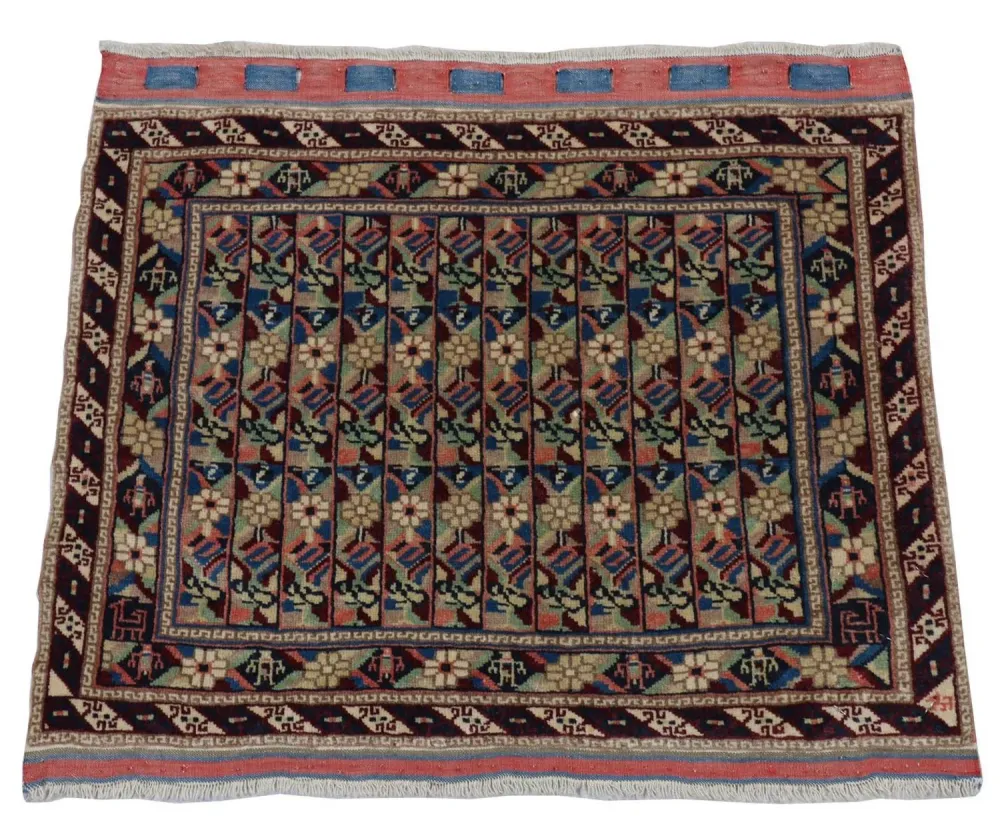 Afgański dywan - Bukhara - 75 x 56 cm - niebieski