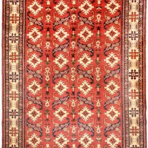 Afgański dywan - Hatshlu - 338 x 257 cm - czerwony