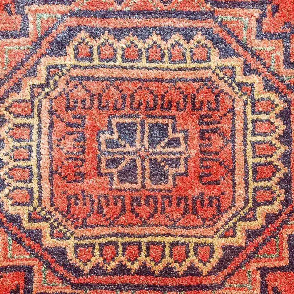Afgański dywan - Kunduz - 275 x 216 cm - czerwony