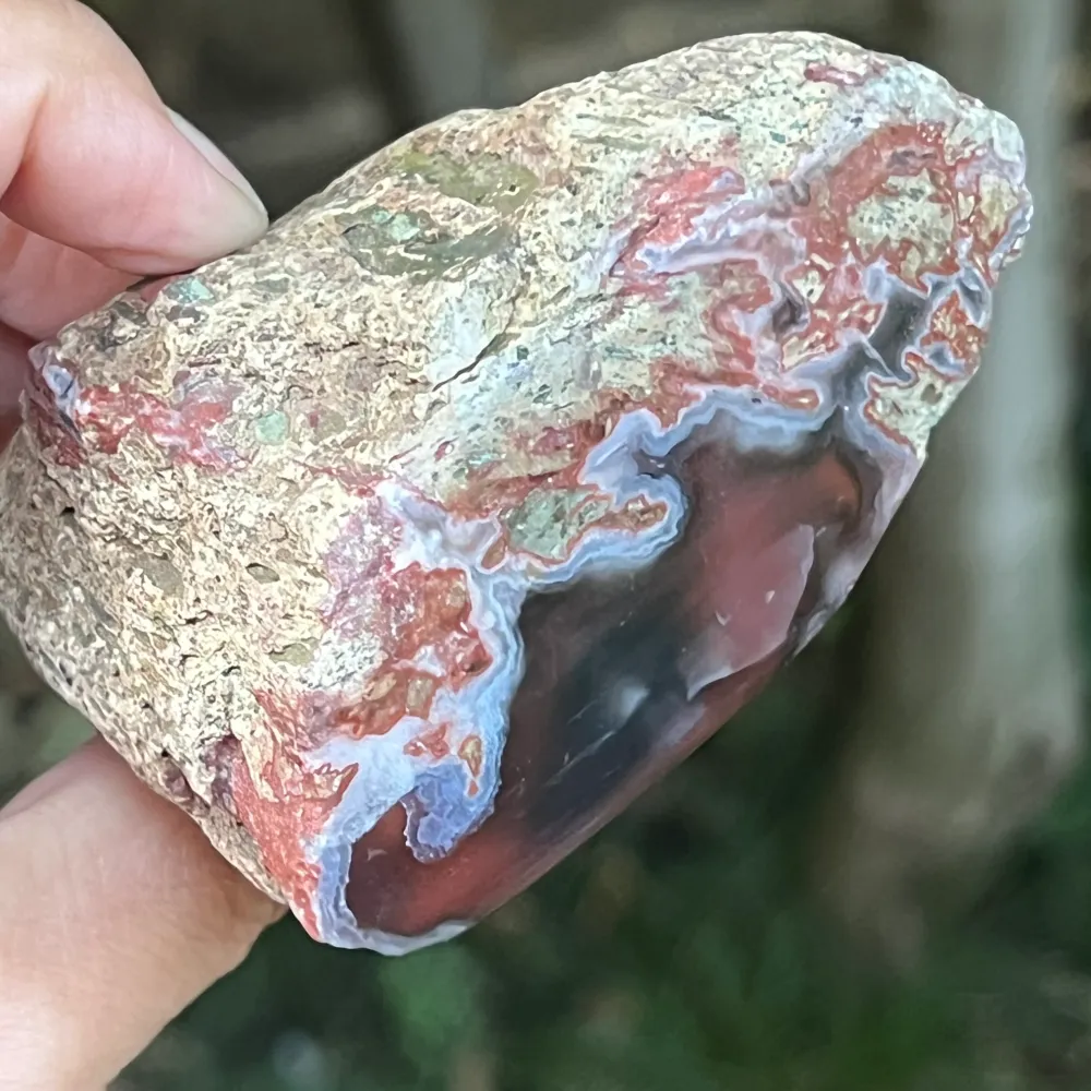 Agat de Botswana, węzeł Nagat River Model 14