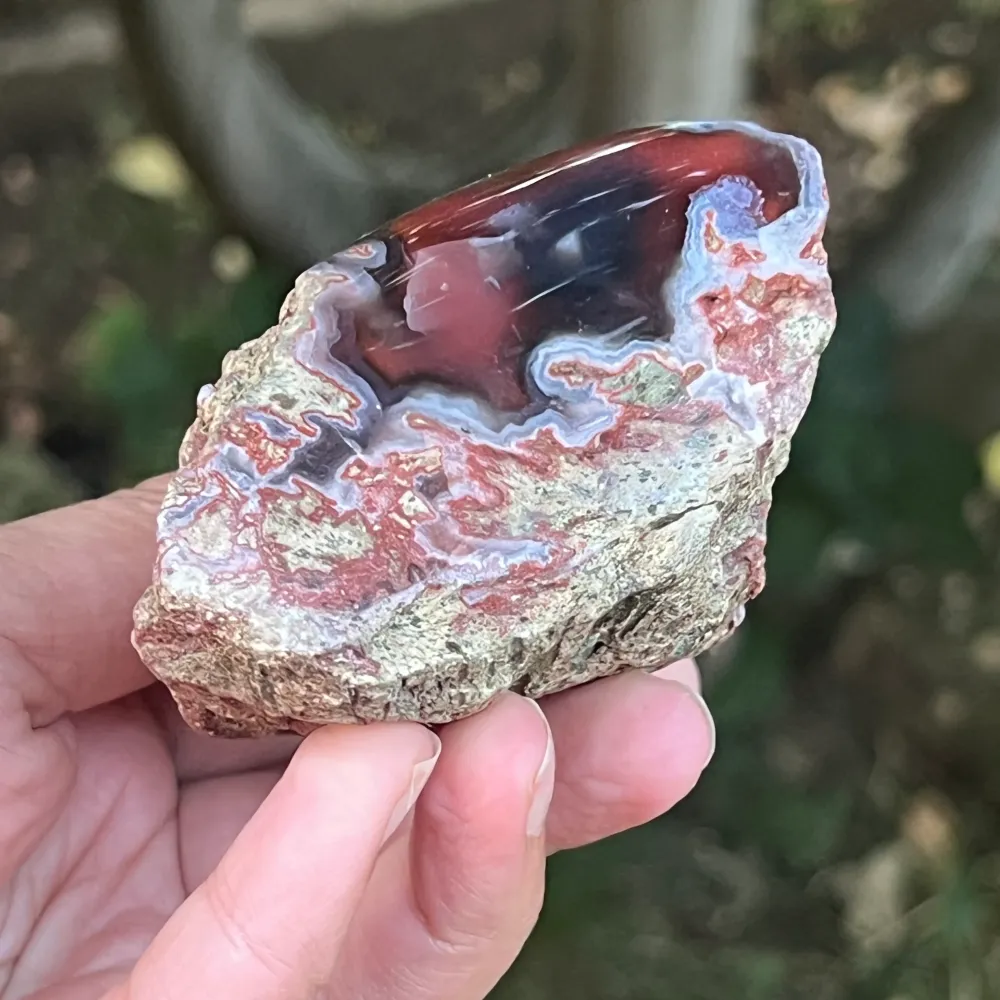 Agat de Botswana, węzeł Nagat River Model 14