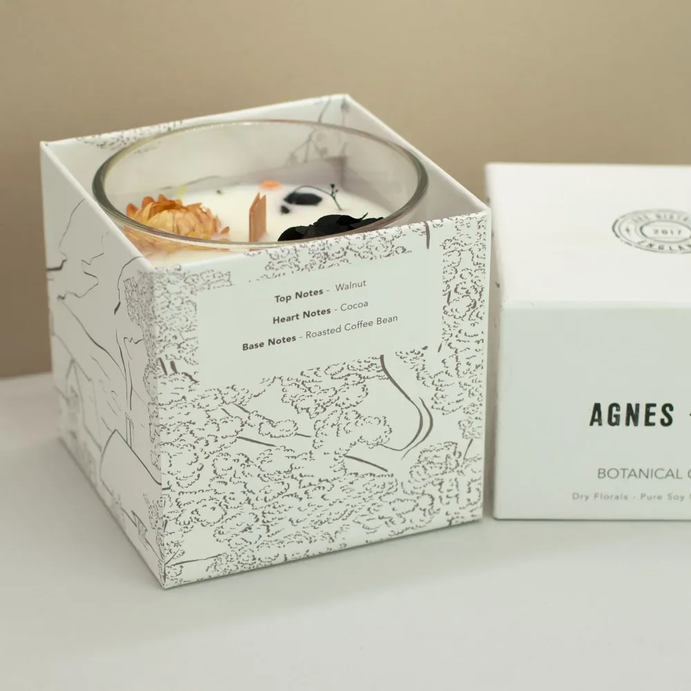 Agnes + Cat Botaniczna świeca sojowa – Lakeland Mocha