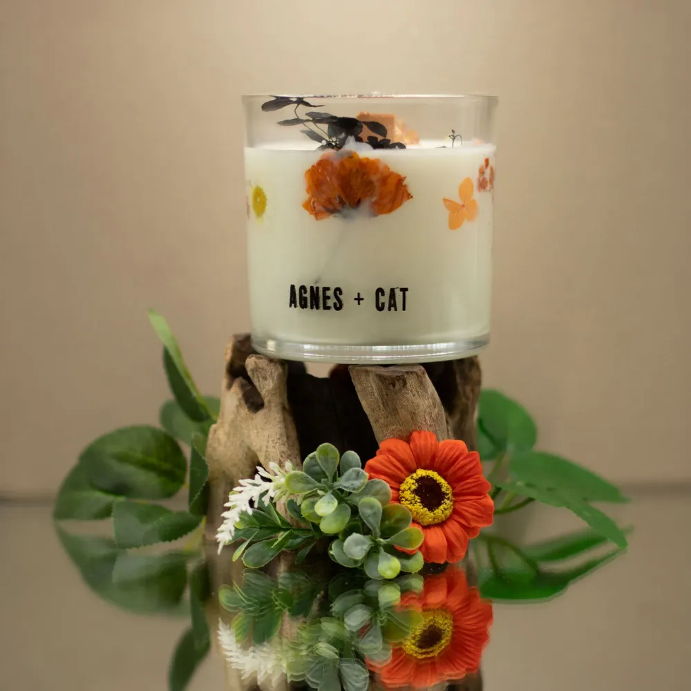 Agnes + Cat Botaniczna świeca sojowa – Lakeland Mocha