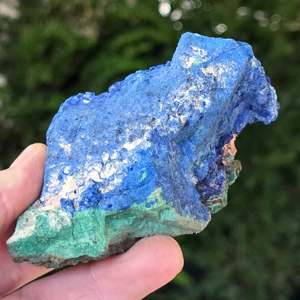 Azurit Malachit Brute Stone Model 4