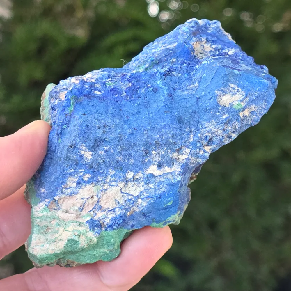 Azurit Malachit Brute Stone Model 4
