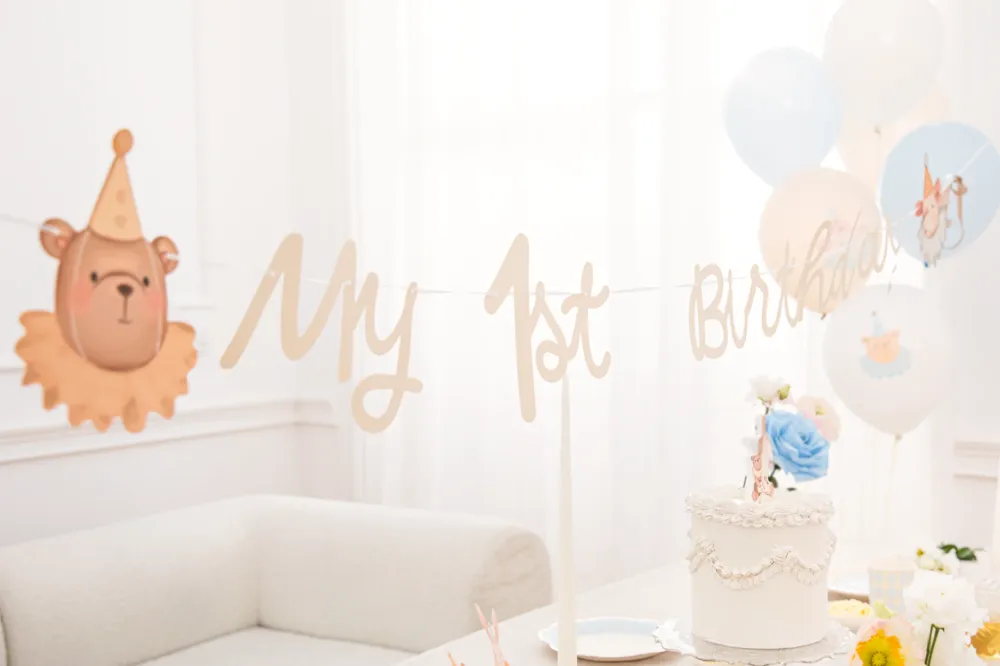 Baner My 1st Birthday Baby 1szt.