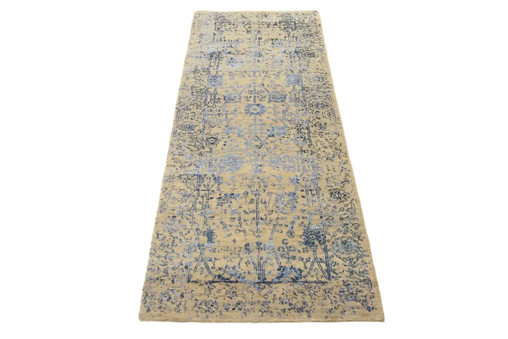 Biegacz Designerski dywan - 195 x 74 cm - karmelowy