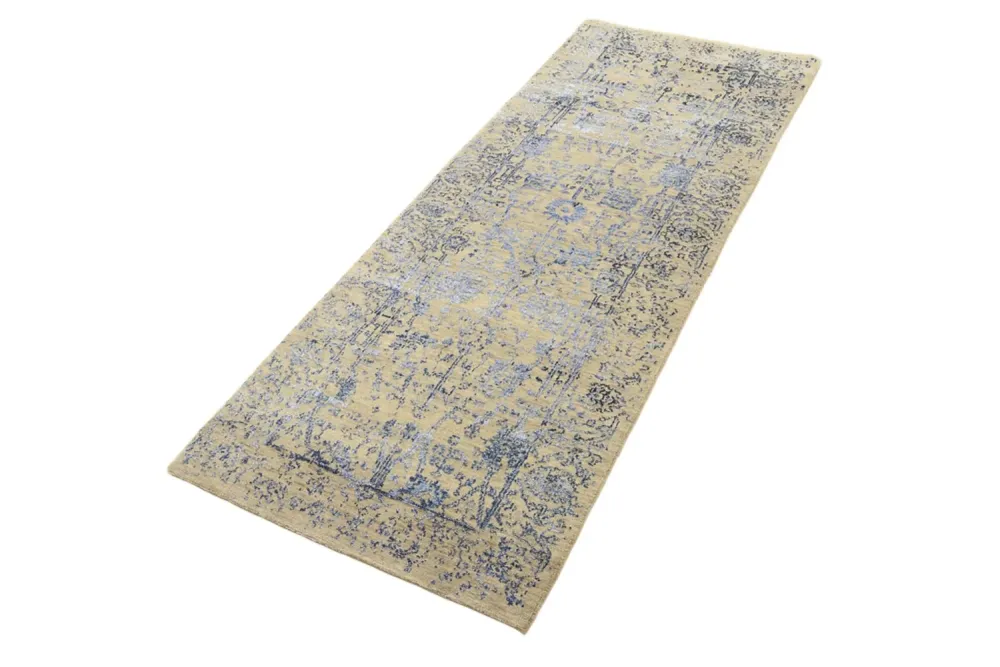 Biegacz Designerski dywan - 195 x 74 cm - karmelowy