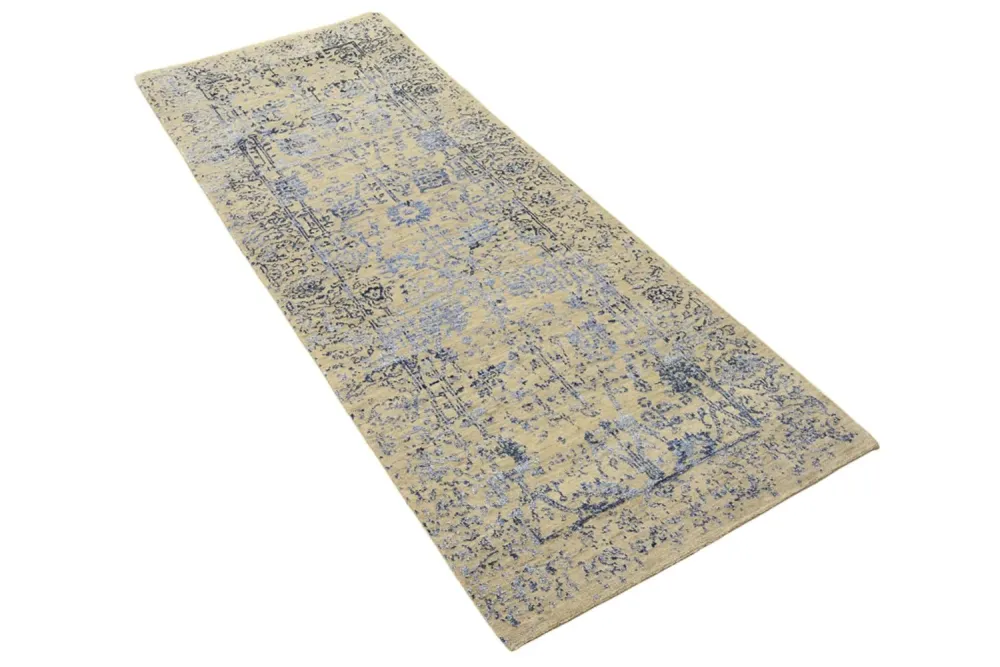 Biegacz Designerski dywan - 195 x 74 cm - karmelowy