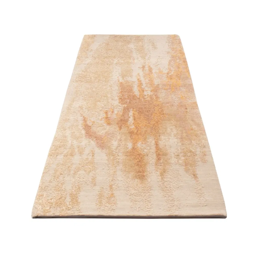 Biegacz Designerski dywan - 248 x 76 cm - jasny beż