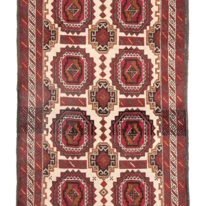 Biegacz Dywan beludżycki - 175 x 103 cm - beżowy