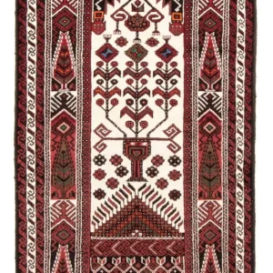 Biegacz Dywan beludżycki - 175 x 97 cm - beżowy