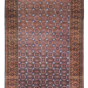 Biegacz Dywan beludżycki - 185 x 100 cm - ciemnoniebieski
