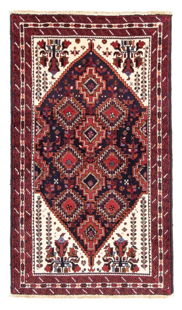 Biegacz Dywan beludżycki - 185 x 103 cm - ciemnoniebieski