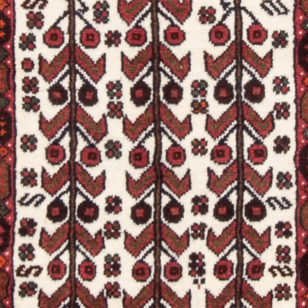 Biegacz Dywan beludżycki - 191 x 101 cm - czerwony