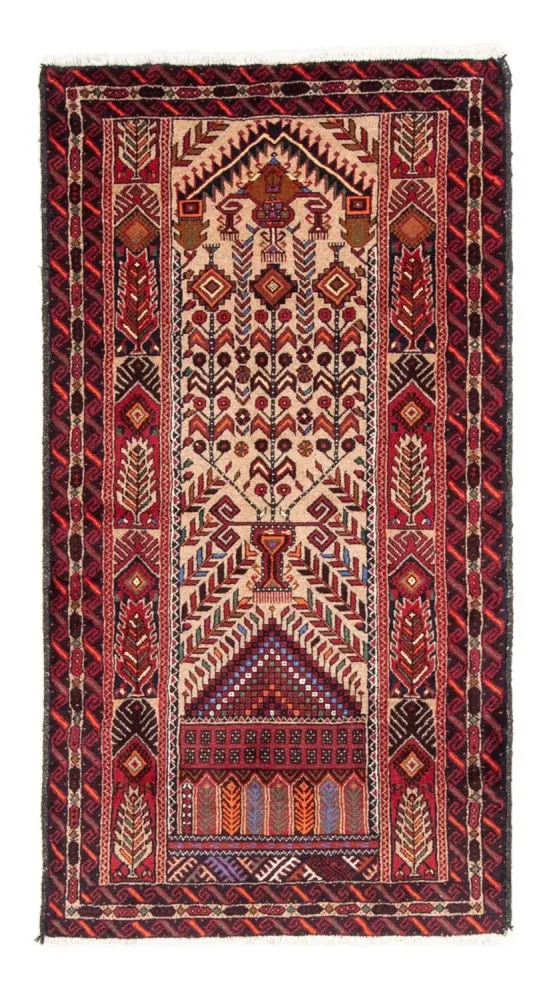 Biegacz Dywan beludżycki - 195 x 99 cm - wielokolorowy