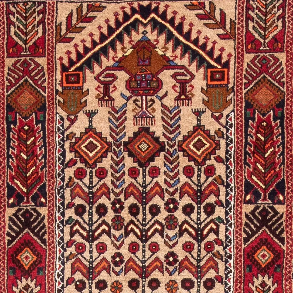 Biegacz Dywan beludżycki - 195 x 99 cm - wielokolorowy