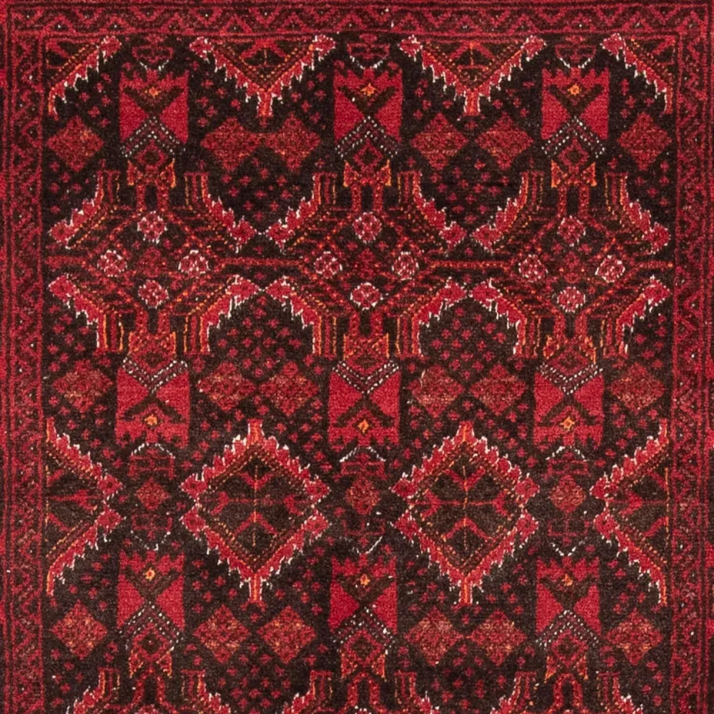 Biegacz Dywan beludżycki - 196 x 100 cm - czerwony
