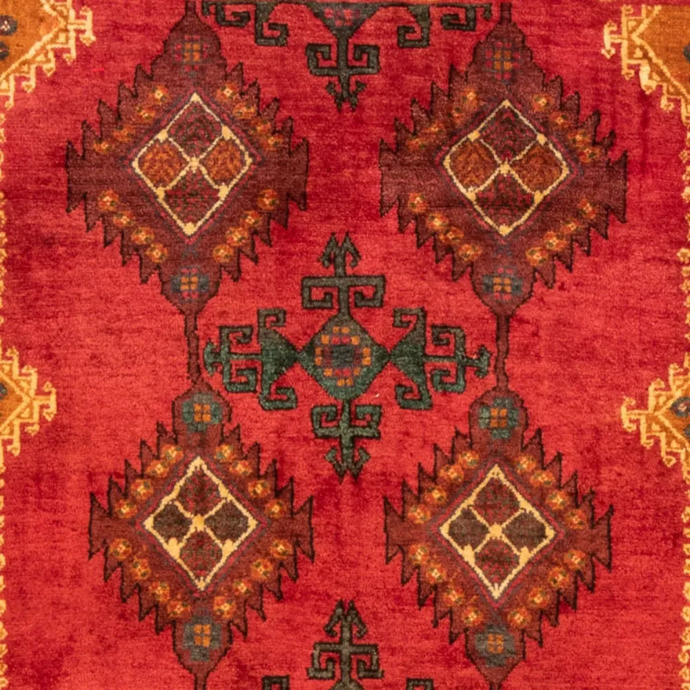 Biegacz Dywan beludżycki - 202 x 111 cm - czerwony