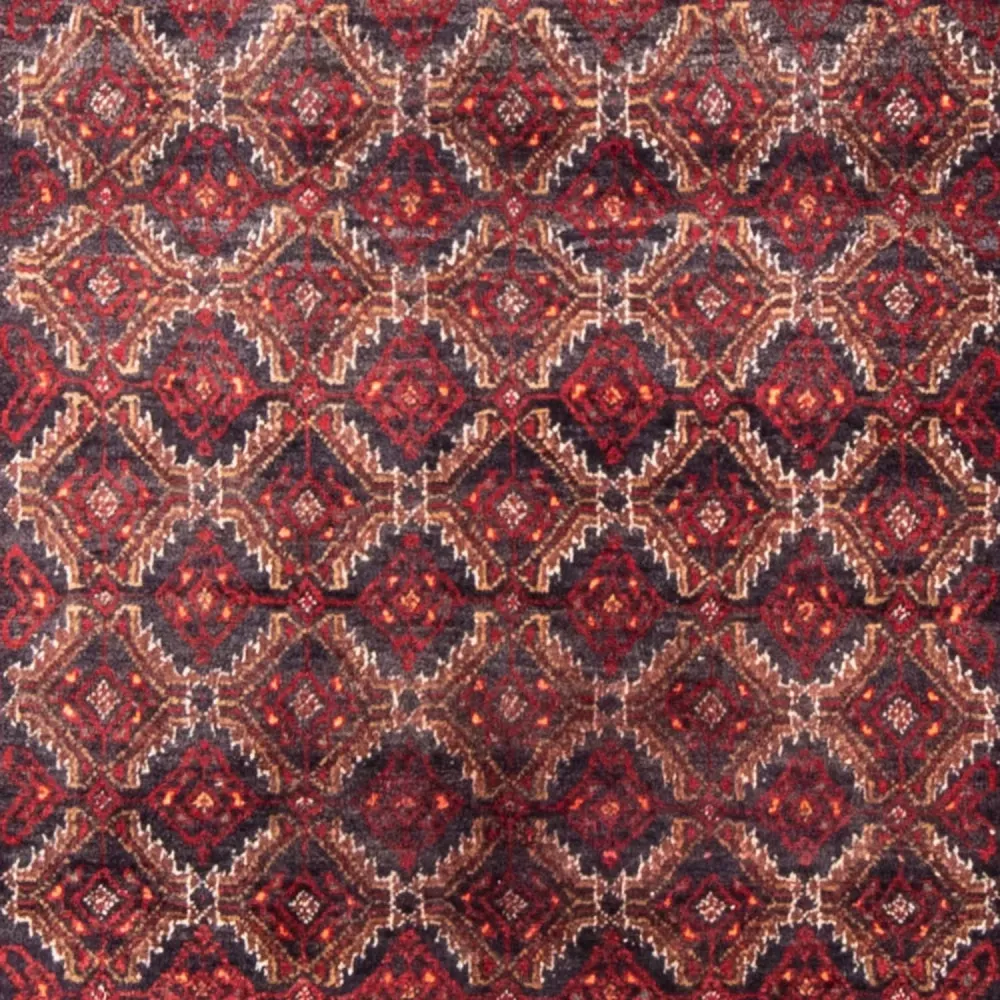 Biegacz Dywan beludżycki - 206 x 107 cm - czerwony