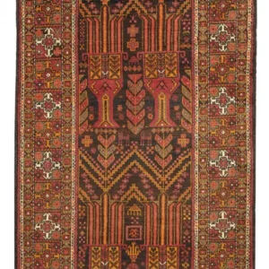 Biegacz Dywan beludżycki - 211 x 102 cm - wielokolorowy