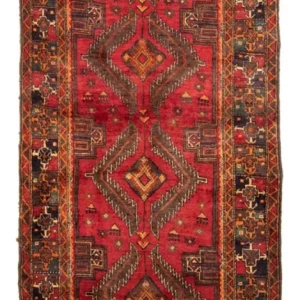 Biegacz Dywan beludżycki - 237 x 103 cm - czerwony