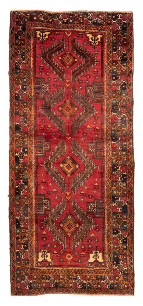 Biegacz Dywan beludżycki - 237 x 103 cm - czerwony