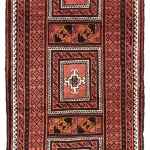 Biegacz Dywan beludżycki - 240 x 114 cm - rdza