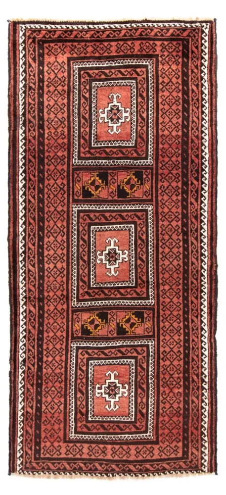 Biegacz Dywan beludżycki - 240 x 114 cm - rdza