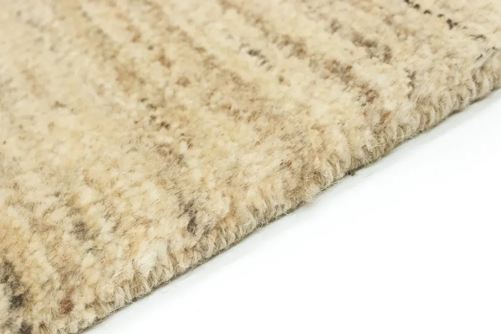 Biegacz Dywan Gabbeh - Indus - 187 x 62 cm - beżowy