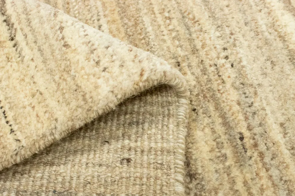 Biegacz Dywan Gabbeh - Indus - 187 x 62 cm - beżowy