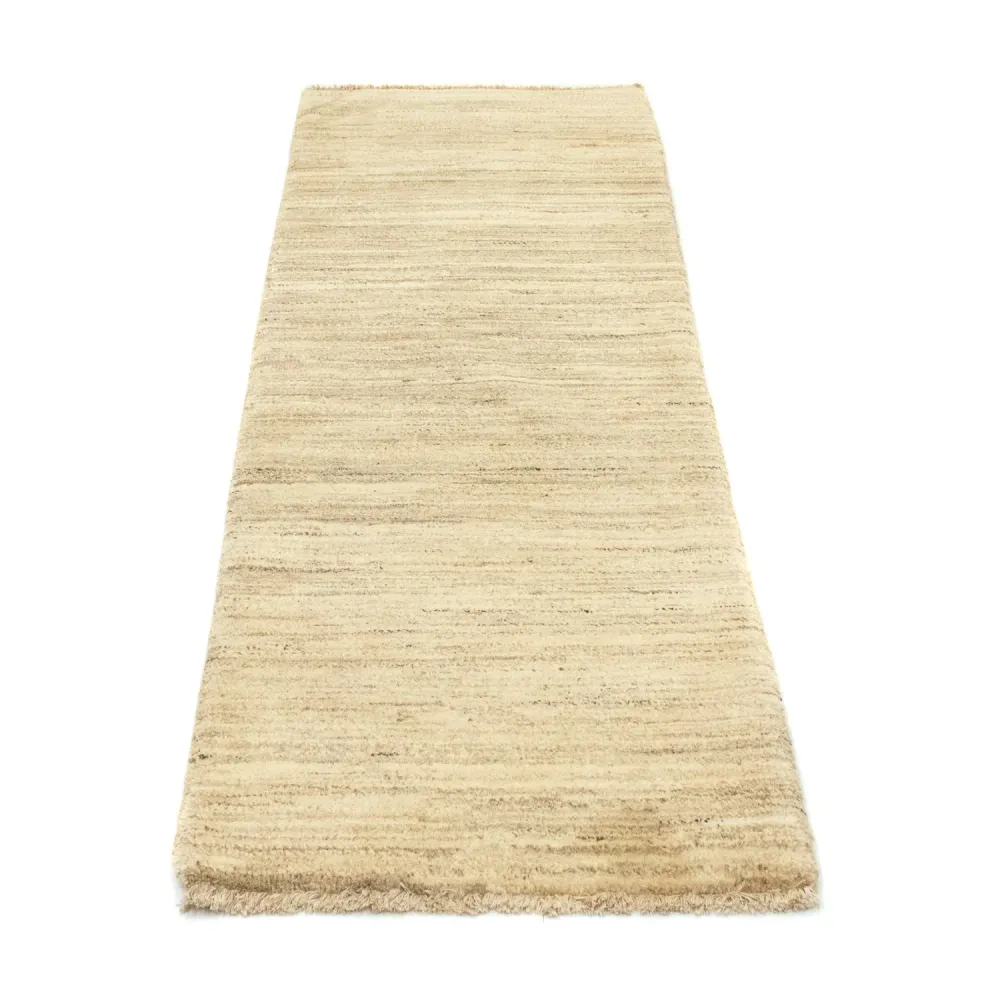Biegacz Dywan Gabbeh - Indus - 187 x 62 cm - beżowy