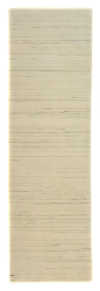 Biegacz Dywan Gabbeh - Indus - 200 x 80 cm - naturalna biel