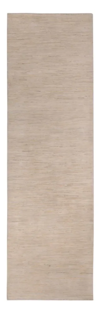 Biegacz Dywan Gabbeh - Loribaft Indus - 294 x 84 cm - beżowy