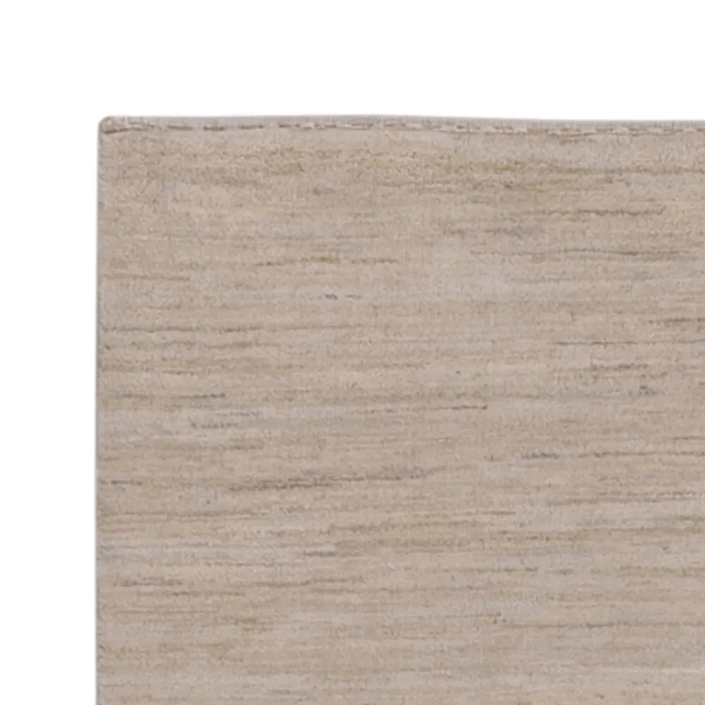 Biegacz Dywan Gabbeh - Loribaft Indus - 294 x 84 cm - beżowy