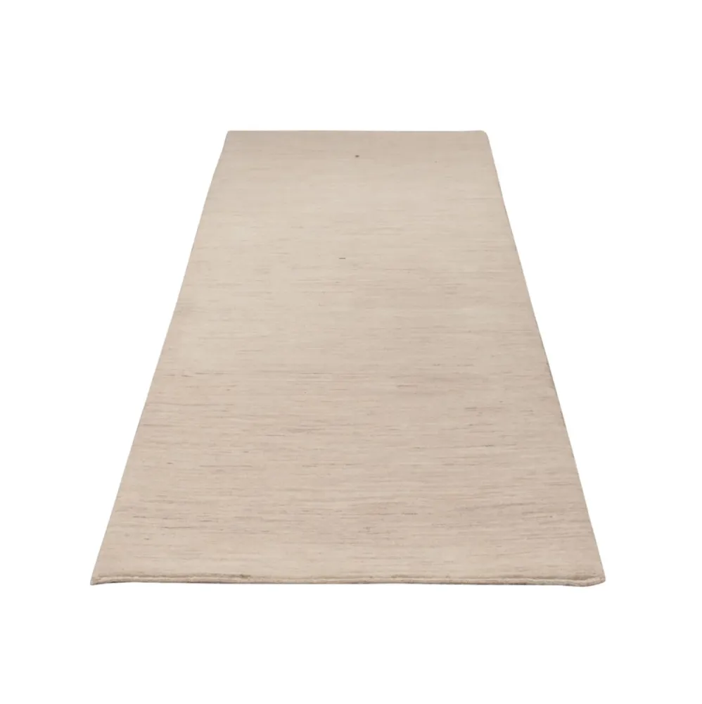 Biegacz Dywan Gabbeh - Loribaft Indus - 294 x 84 cm - beżowy