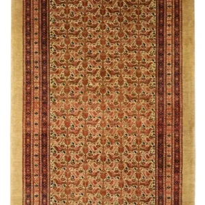 Biegacz Dywan Gabbeh - Loribaft Perski - 187 x 103 cm - brązowy