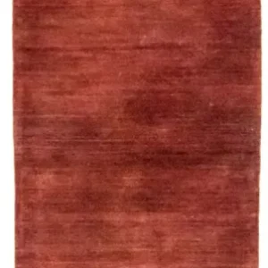 Biegacz Dywan Gabbeh - Loribaft Perski - 280 x 81 cm - brązowy