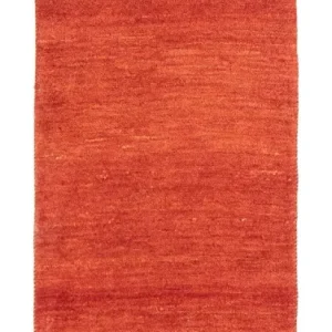 Biegacz Dywan Gabbeh - perski - 215 x 72 cm - czerwony