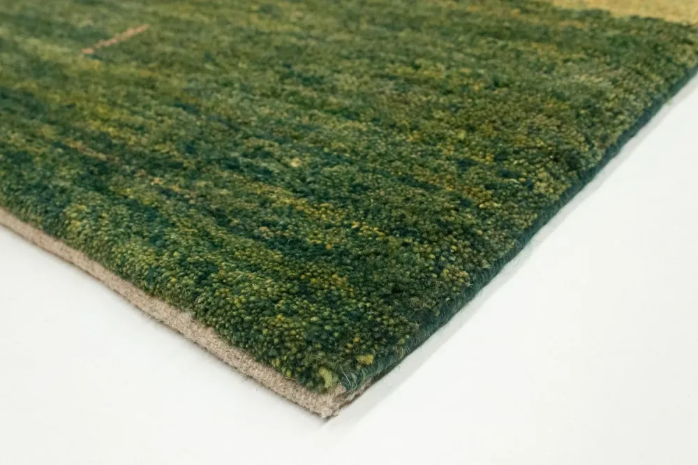 Biegacz Dywan Gabbeh - perski - 289 x 61 cm - wielokolorowy